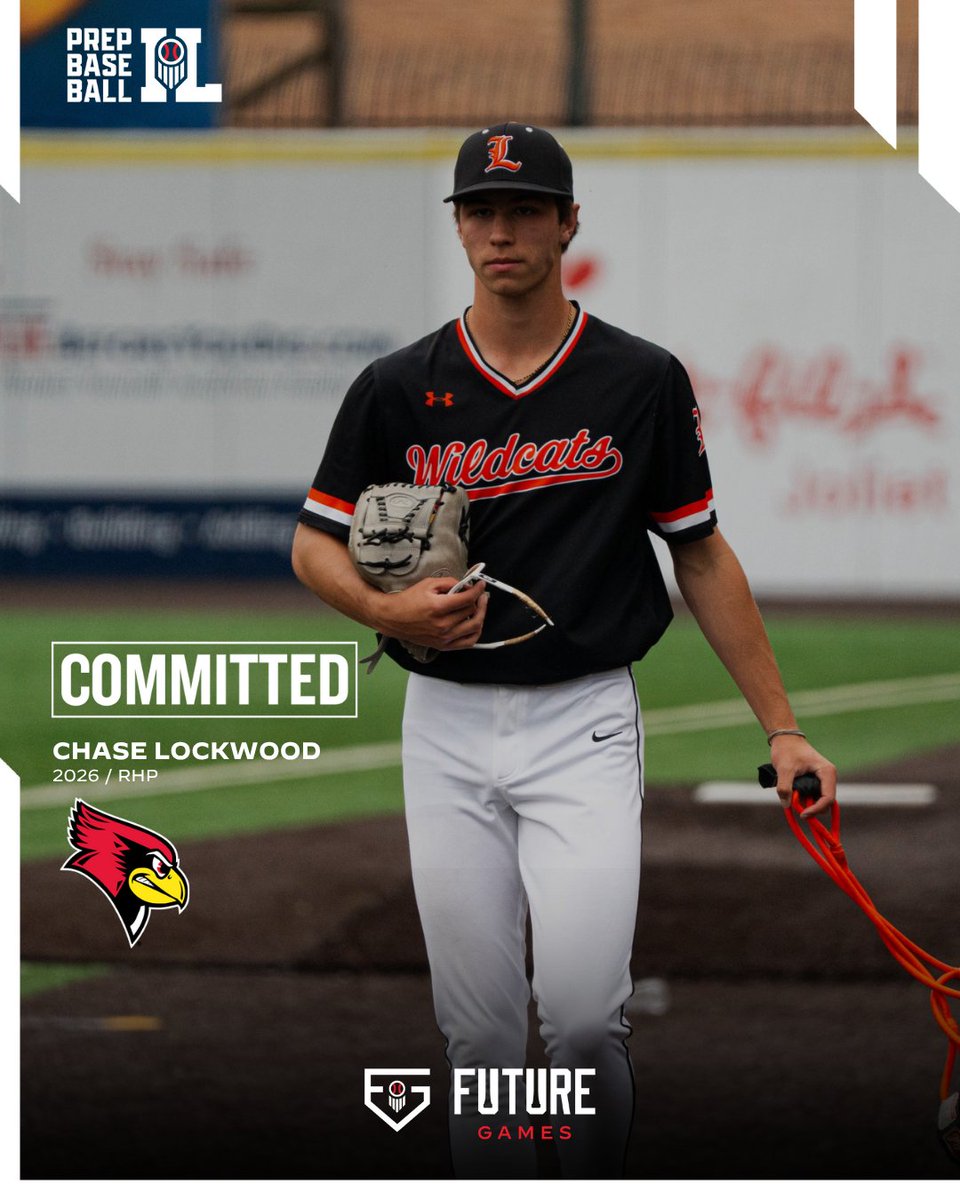 RHP Chase Lockwood (Libertyville, 2026) commits to Illinois State.  

Lockwood, ranked No. 51, is the second member of Team Illinois' #PBFG24 squad to commit to Illinois State.  

(<a href="/RedbirdBaseball/">Illinois State Baseball</a>  | <a href="/baseballLVille/">LibertyvilleBaseball</a>)

👤: loom.ly/EtjUomM