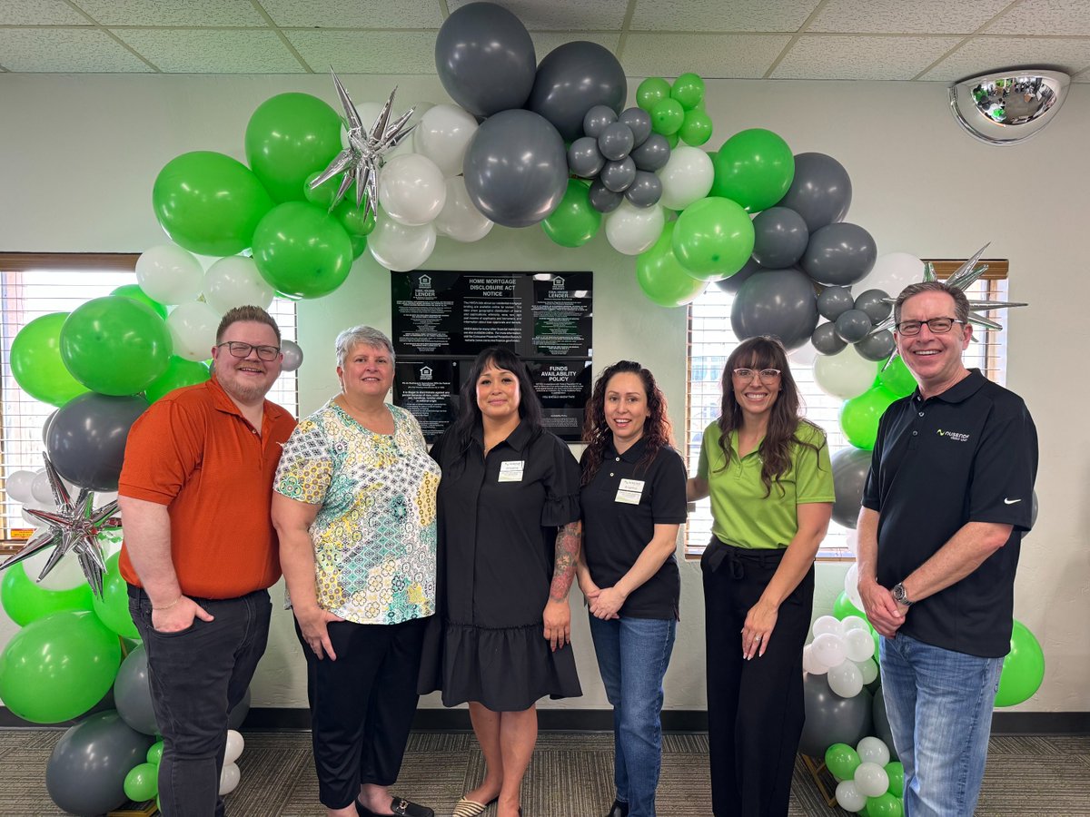 🎉 We had a blast celebrating the reopening of our remodeled Deming location! Huge thanks to everyone who joined us, especially Mayor Michele Shillito and our local partners! 💚 #NusendaCreditUnion #DemingNM #CommunityStrong #GrandReopening #LocalLove