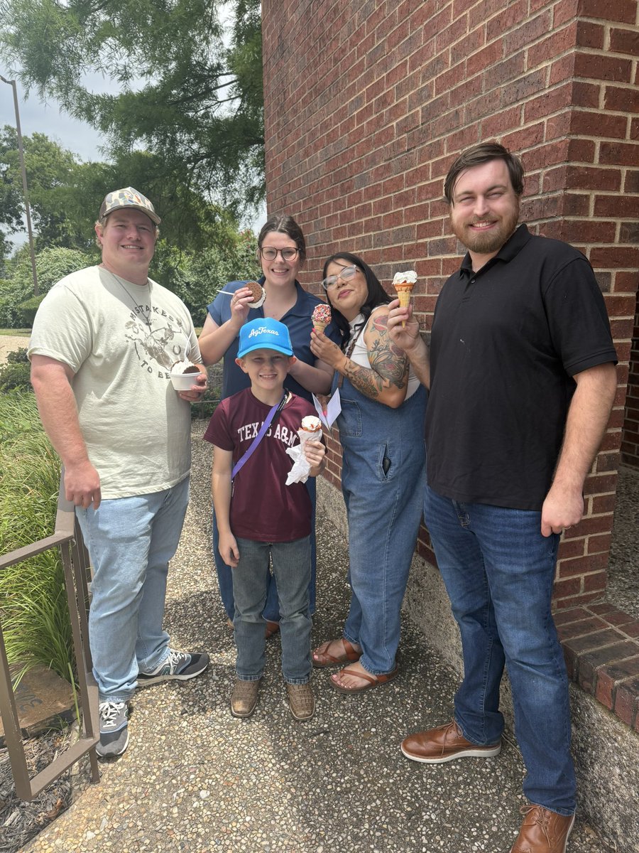 A big thank you to Texas Ice Cream for the midday pick-me-up!🍦