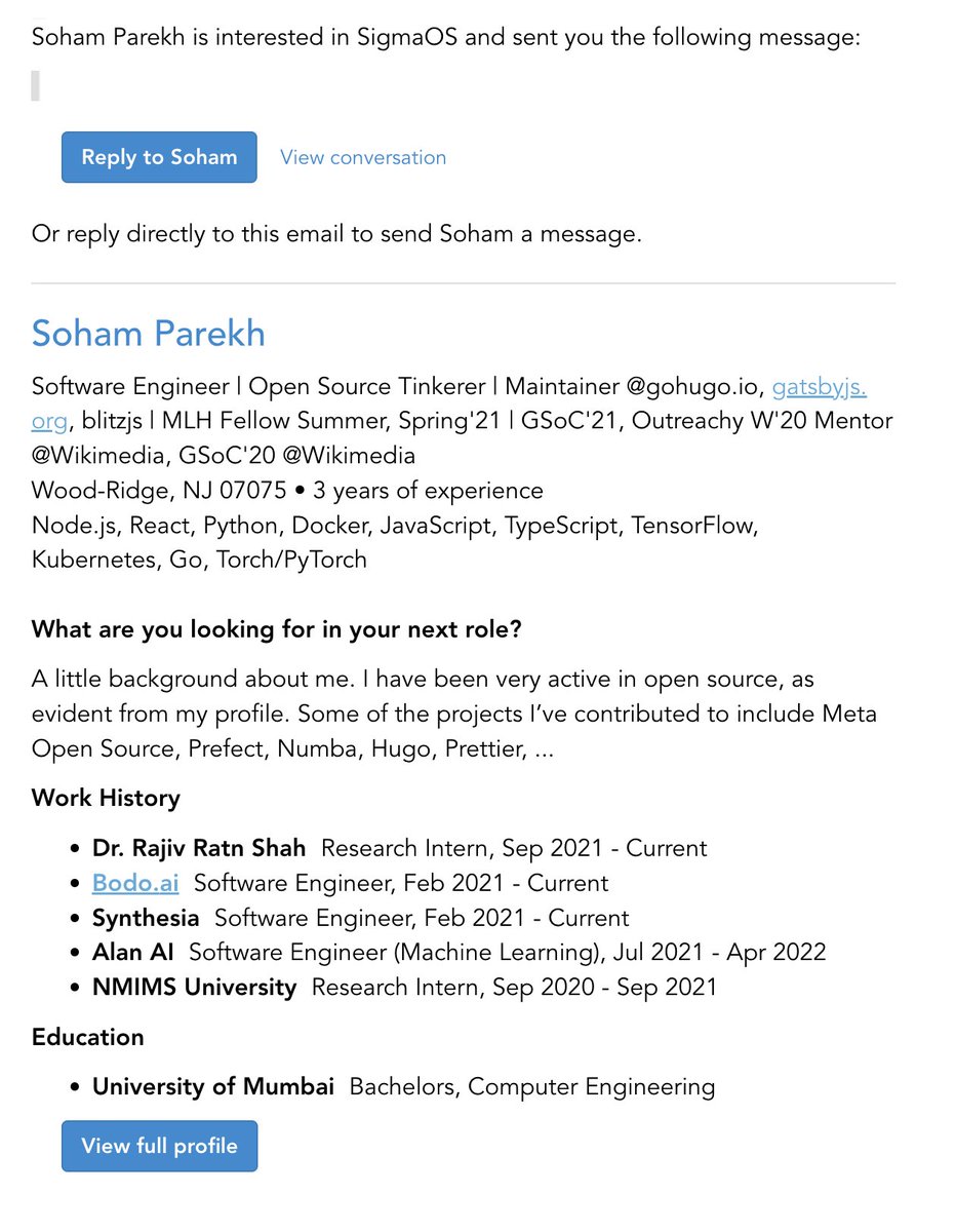 MahyadGhassemi's tweet image. Lol I had to check as well 😂
my dude soham parked had applied to @SigmaOS I guess