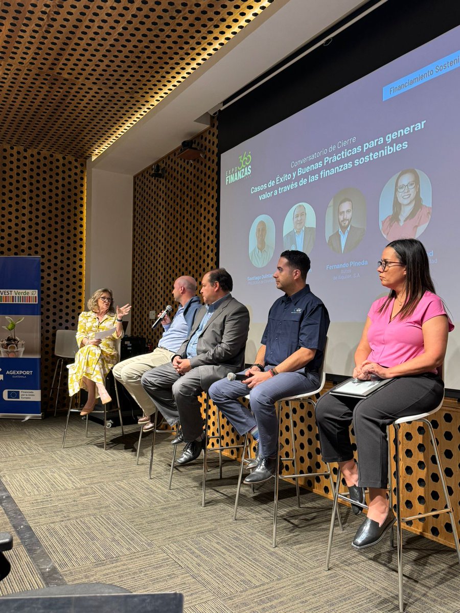 Conversatorio: Casos de Éxito y Buenas Práctivas pra generar valor a través de las finanzas sostenibles.💰💴
#ExpoFinanzas360