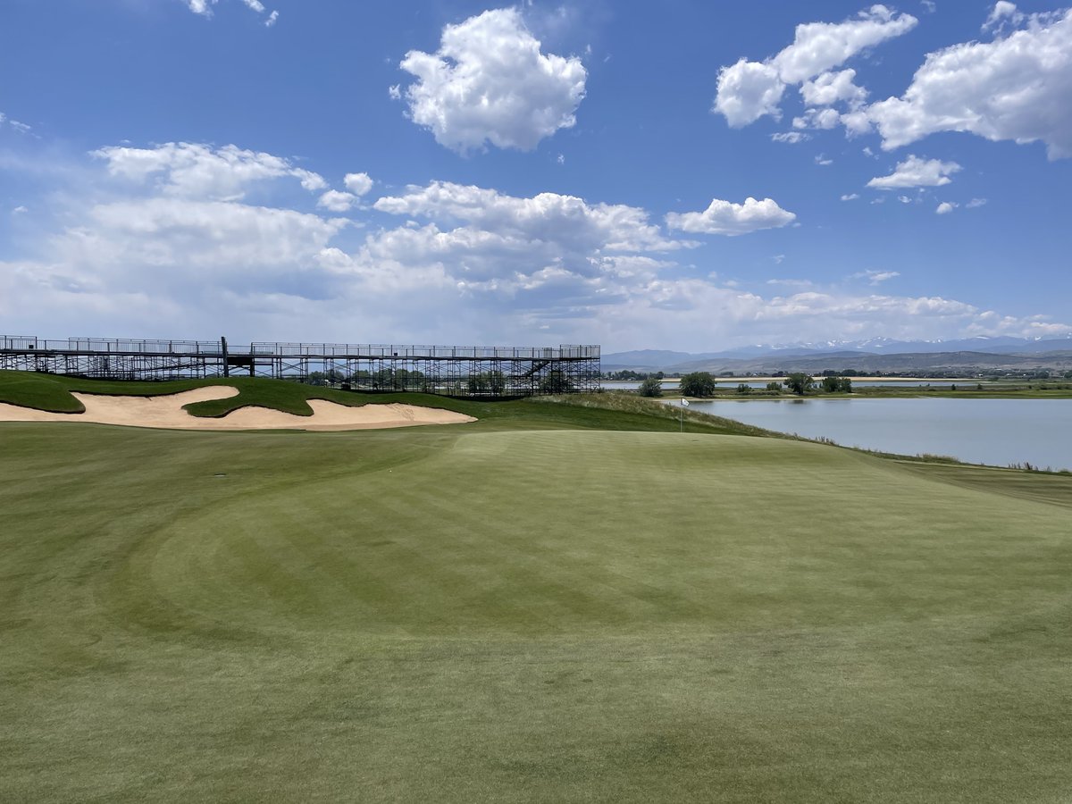 TPC Colorado: Arthur Schaupeter 
Had a chance to play here again last week. Was a great day! Pretty cool seeing the stands going up for Korn Ferry stop coming July 7-13th (The Ascendant). Fast fairways. Rough was thick in spots, but manageable. Greens were fantastic shape. Only
