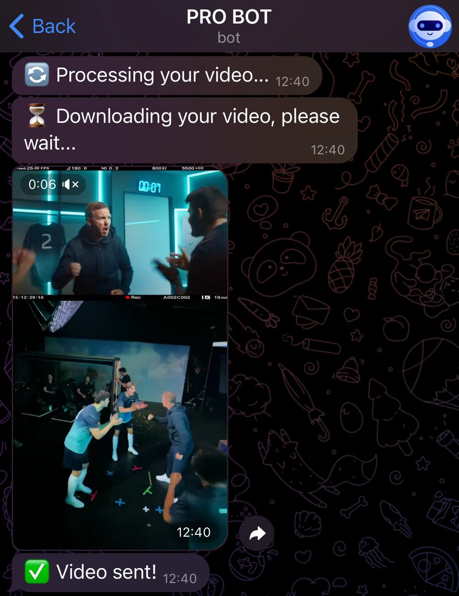 _Nelson_2's tweet image. 💭Did you know? You can download high-quality TikTok videos without watermarks, all in just one click!
See it in action below 👇 , and try it now with Pro Bot!
#probot 
t.me/ZynqoidBot