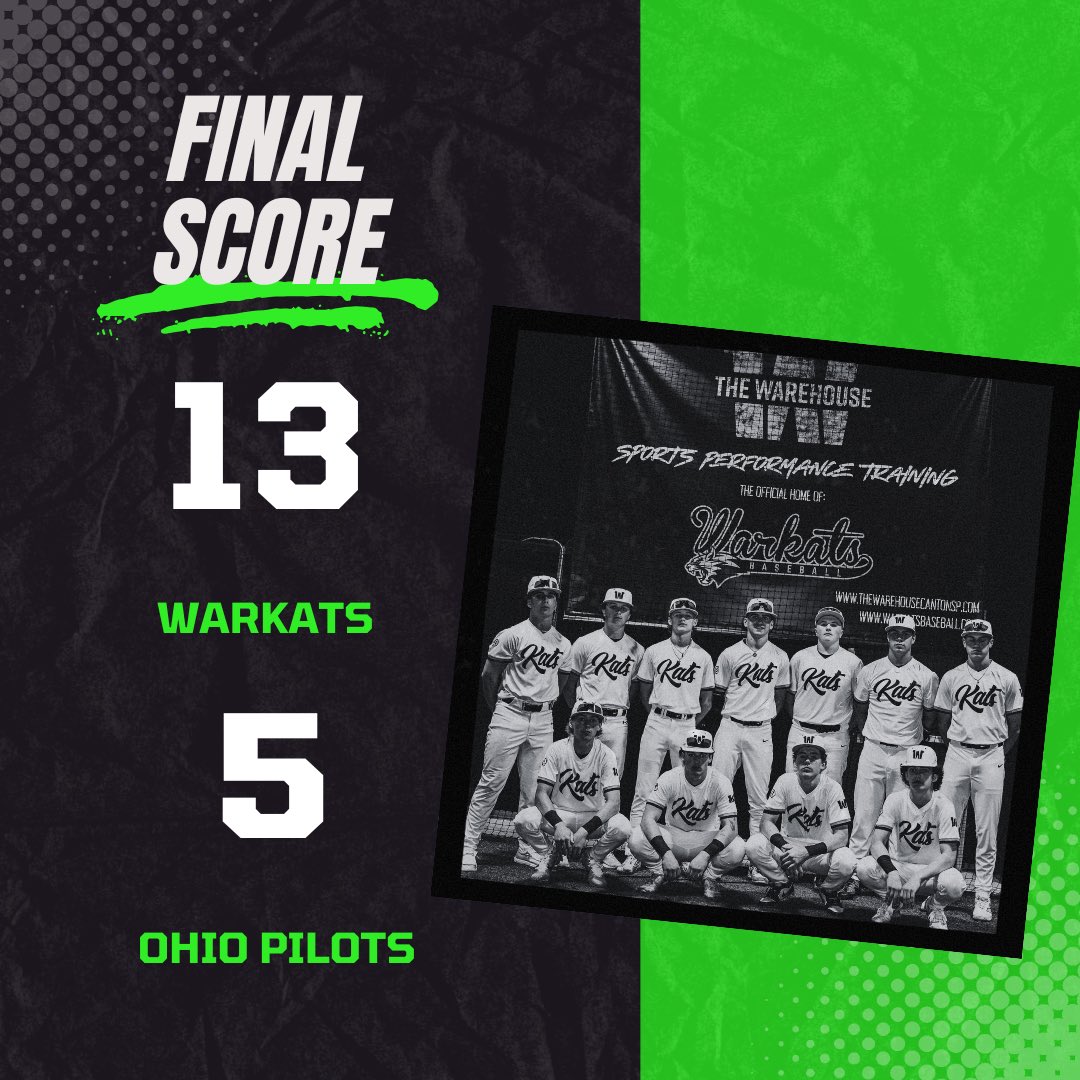 Kats win Game 2 vs Ohio Pilots <a href="/965MWC_Scouting/">Midwest Challenge Tournaments Scouting Coverage</a> tourney 

Offensive came to play 

<a href="/BenBabinec27/">Ben Babinec</a> 1H, 1R
<a href="/GavinRhoads13/">Gavin Rhoads #13</a> 2H, 2R
<a href="/bairon_exline/">Bairon exline</a> 1H, 2R, 3RBI
<a href="/ethanobyrne08/">Ethan Obyrne</a> 1H, 3R
<a href="/LucasYoder13/">Lucas Yoder 2028</a> 1H, 2R, 2RBI, SB
<a href="/WBlueter41835/">Will Blueter</a> 1H, 2RBI, SB
<a href="/jude_haller/">Jude Haller</a> 2H, 1R, 3RBI
<a href="/matthewhymes111/">Matthew H</a>