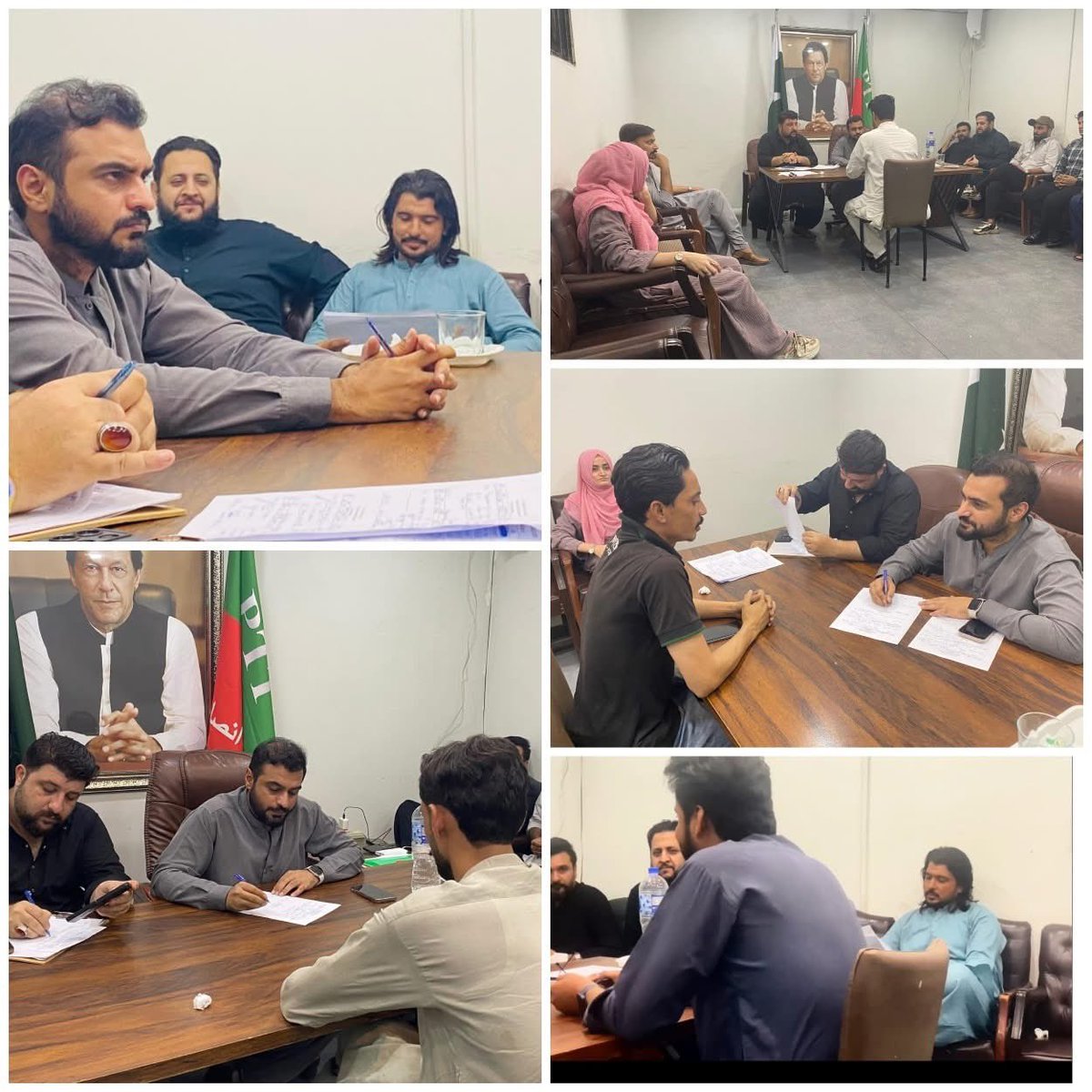 WaleedHash90's tweet image. انصاف یوتھ ونگ کراچی ریجن ضلعی تنظیم سازی
انصاف یوتھ ونگ کراچی ریجن کی ضلعی سطح پر تنظیم سازی کے دوسرے مرحلے میں دوسرے دن ضلع ویسٹ اور سینٹرل کے امیدواروں کے انٹرویوز کیئے گئے