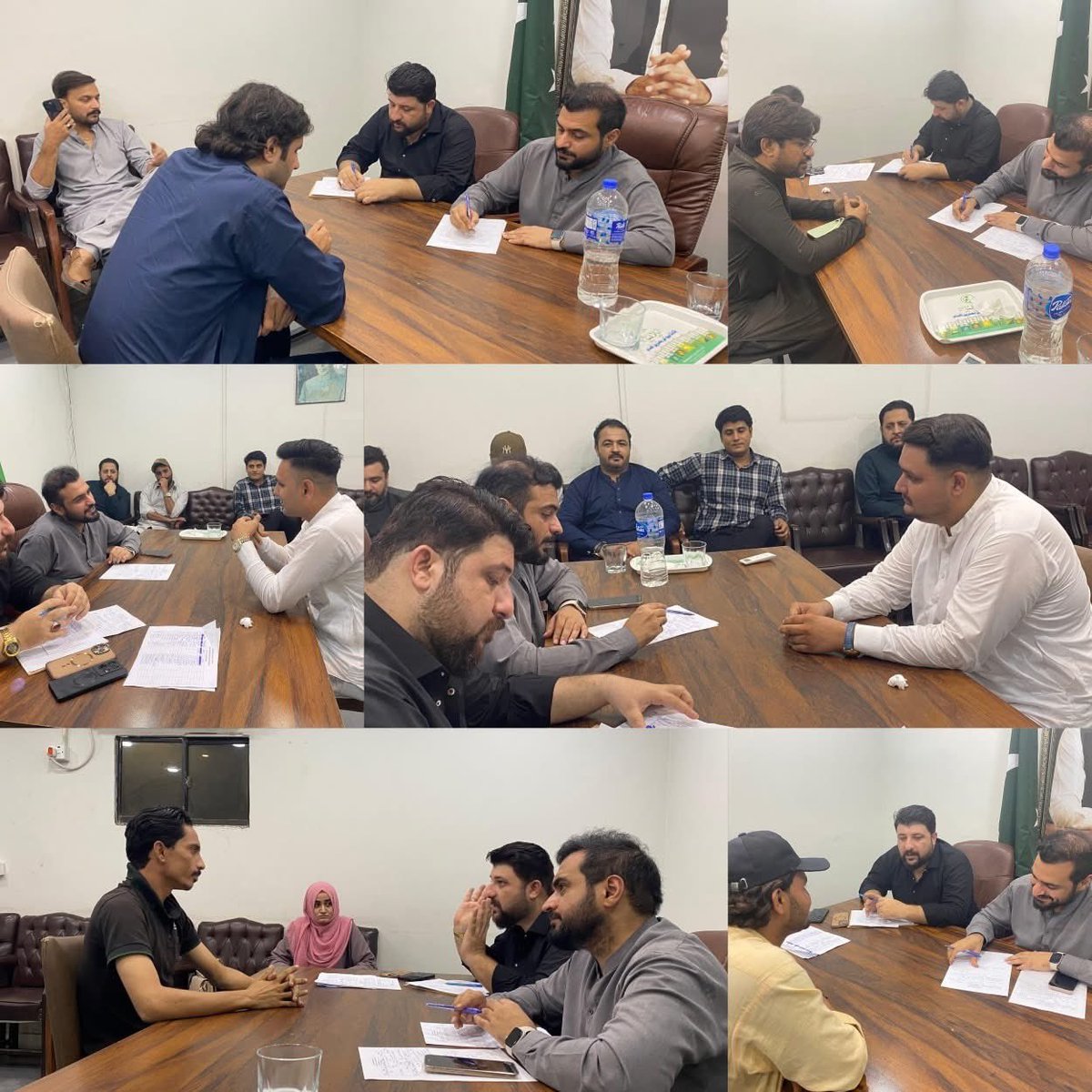 WaleedHash90's tweet image. انصاف یوتھ ونگ کراچی ریجن ضلعی تنظیم سازی
انصاف یوتھ ونگ کراچی ریجن کی ضلعی سطح پر تنظیم سازی کے دوسرے مرحلے میں دوسرے دن ضلع ویسٹ اور سینٹرل کے امیدواروں کے انٹرویوز کیئے گئے