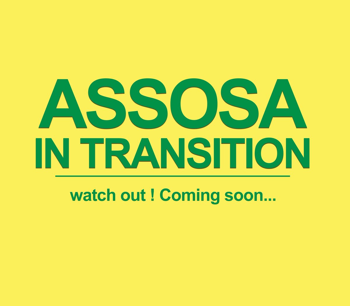 assosa_global's tweet photo. 👀
𝐀 𝐍 𝐓 𝐈 𝐂 𝐈 𝐏 𝐀 𝐓 𝐄 ⚡️

#𝐀𝐒𝐒𝐎𝐒𝐀

💛💚💛💚

#Anticipate

#apam
#obraPa
#assosa
#greatapass
#assosatotheworld
#obrapagyaowurakwan
#apamsecondaryschool
#characterandefficency https://t.co/wVVPdbMKIa