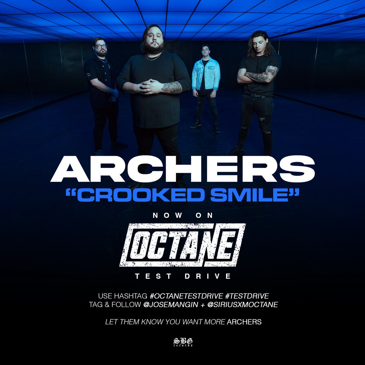 ARCHERS (@archersus) on Twitter photo ‘Crooked Smile’ is now playing on @siriusxmoctane test drive!
Use #octanetestdrive and #testdrive as well as tag and follow <a href="/josemangin/">Jose "Metal Ambassador" Mangin</a> and @siriusxmoctane to let them know you want more Archers! 🖤⏳ ‘Crooked Smile’ is now playing on @siriusxmoctane test drive!
Use #octanetestdrive and #testdrive as well as tag and follow <a href="/josemangin/">Jose "Metal Ambassador" Mangin</a> and @siriusxmoctane to let them know you want more Archers! 🖤⏳