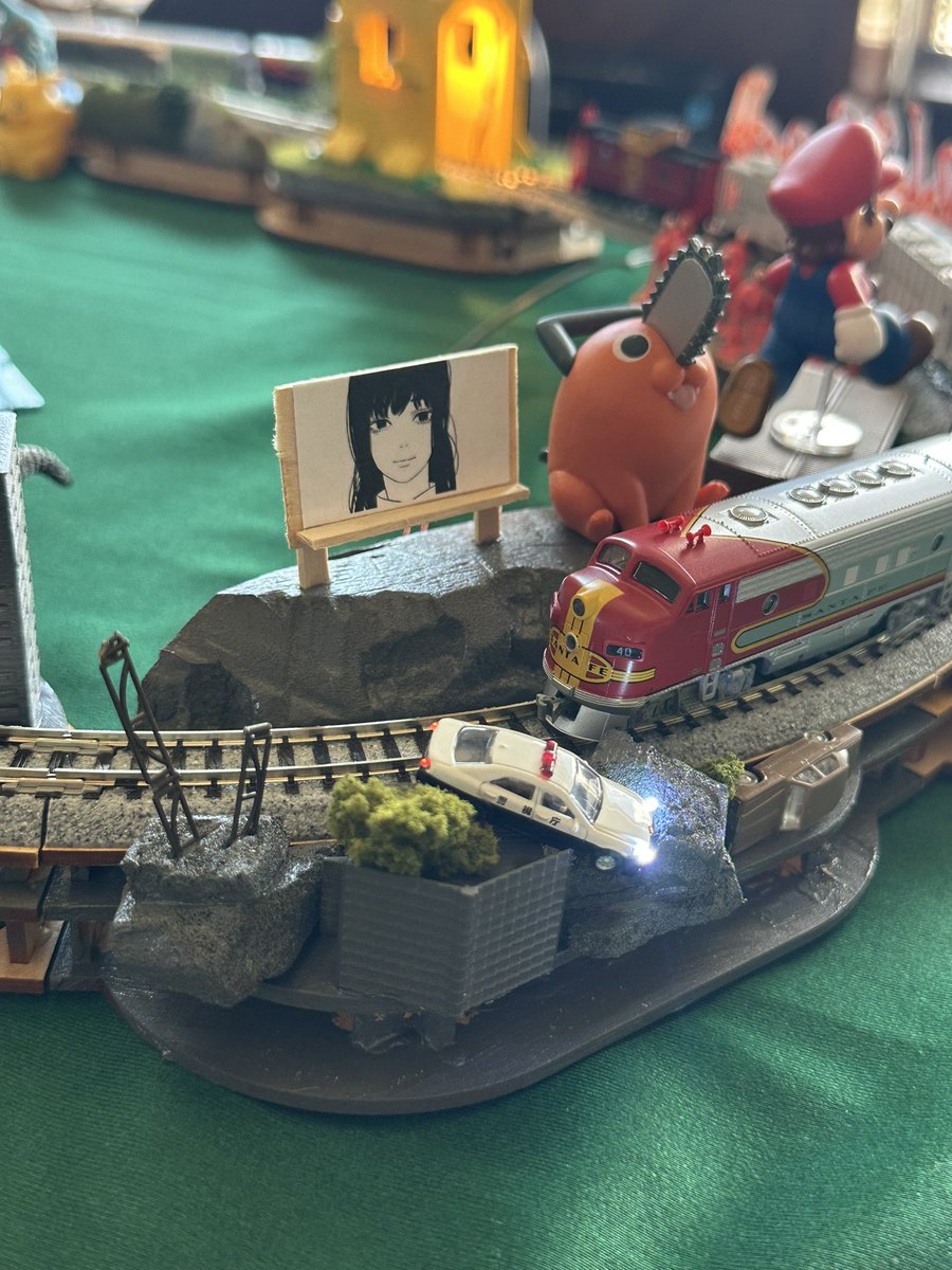 chainsaw man mini diorama (Asa shrine) #csm