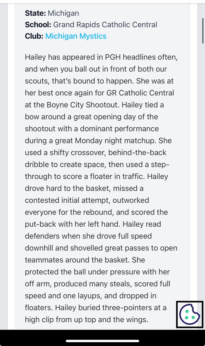 Hailey Durland (@hailey_durland) on Twitter photo Thanks for the write-up <a href="/CoachEvanBell/">Evan Bell</a> ! <a href="/MImystics/">Michigan Mystics</a> <a href="/GRCC_CougarsWBB/">Grand Rapids Catholic Central Girls Basketball</a> Thanks for the write-up <a href="/CoachEvanBell/">Evan Bell</a> ! <a href="/MImystics/">Michigan Mystics</a> <a href="/GRCC_CougarsWBB/">Grand Rapids Catholic Central Girls Basketball</a>