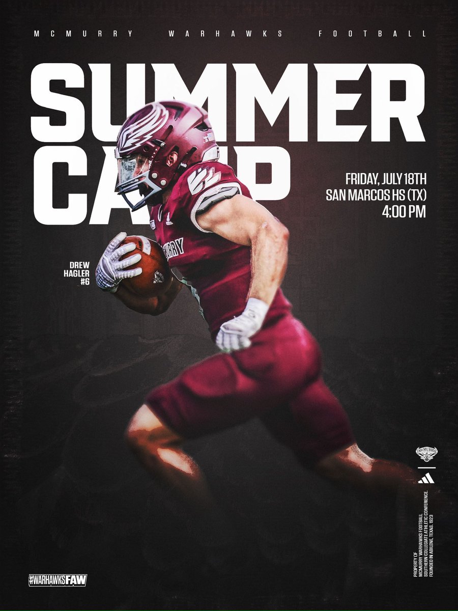 elijahpruitt26's tweet image. Thank you @CoachMNewby , I am truly grateful for the invite and look forward to competing on the 18th @McMURRYFOOTBALL
@BFNDfootball @BASOREcoach @jeffHoweth7