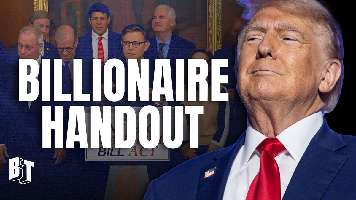 Trump’s claim that his signature bill will benefit middle and working class Americans is “an absolute lie,” says <a href="/amyhanauer/">Amy Hanauer</a> of <a href="/iteptweets/">ITEP</a>.

Over a decade, the bill will hand "one trillion dollars to the top 1% of taxpayers in America.”

WATCH: youtu.be/OxxnGU_JIDI