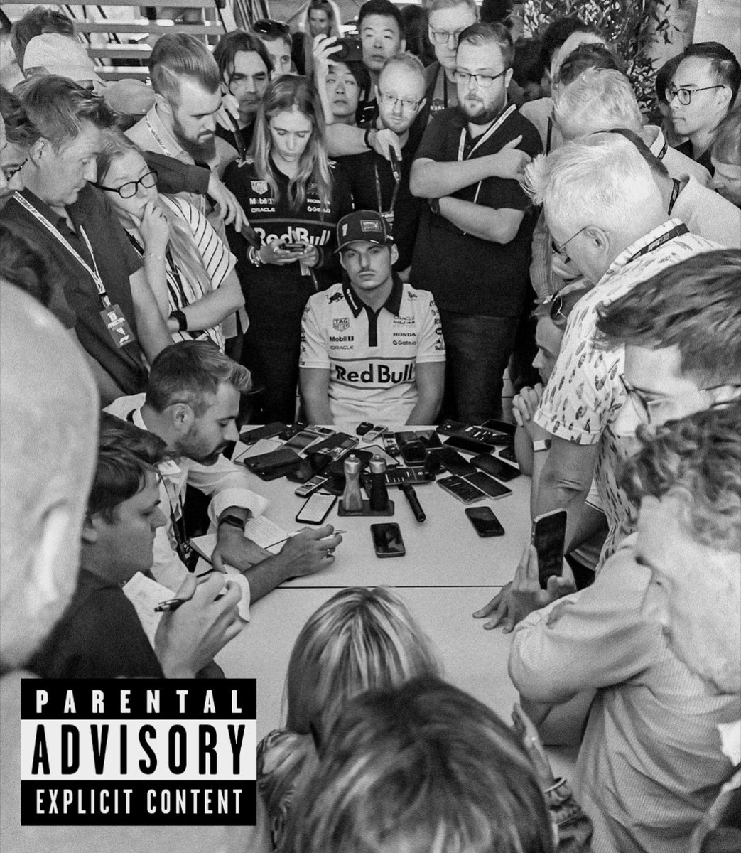 Max Vertstappen out here just casually dropping a cold pic worthy of an album 📸