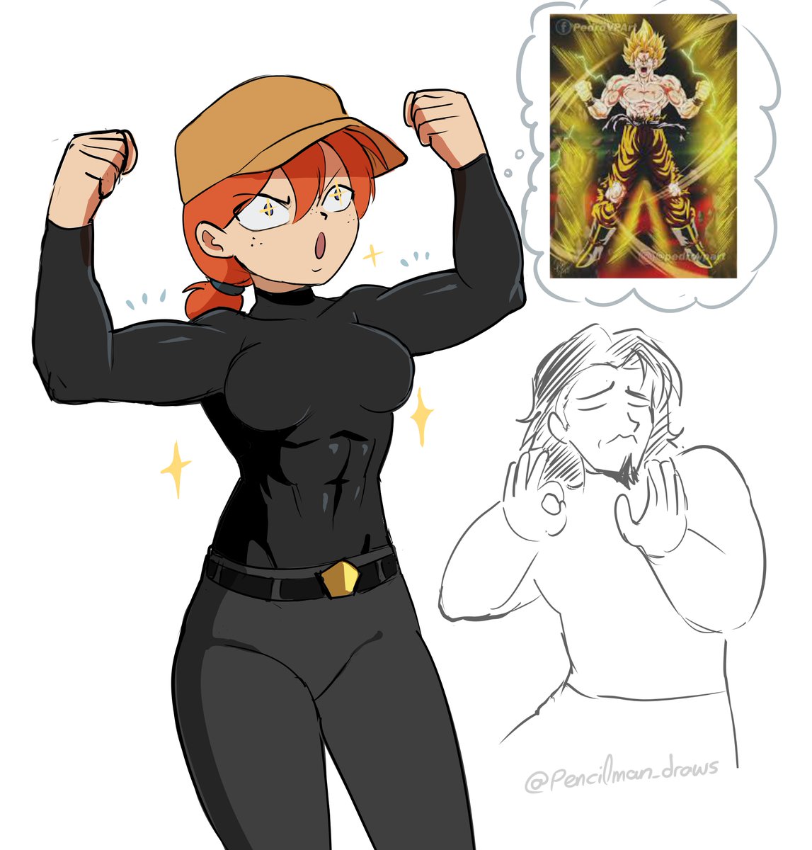 Luego se puso a hacer ejercicio con el rakintor😎