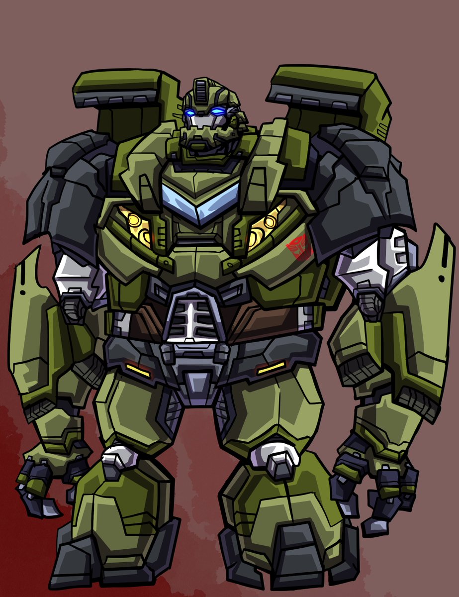 Hgastia2's tweet image. Bulkhead redesign.  
   
#blukhead #Transformers #art #redesign #autobots