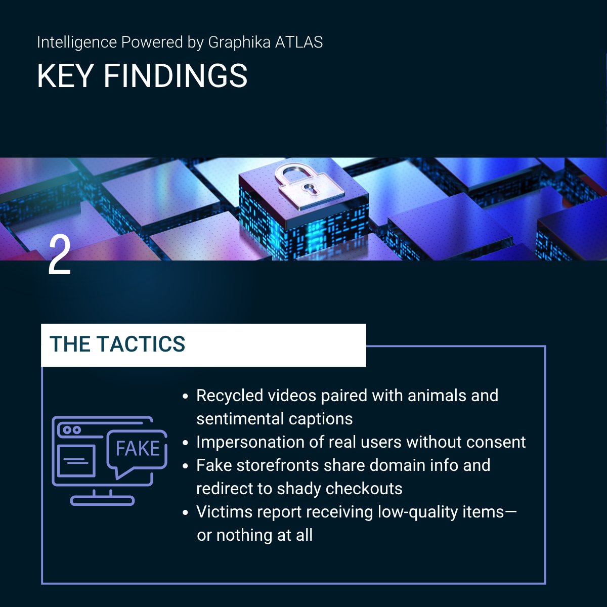 Graphika_NYC's tweet image. Scams that tug at your heartstrings are also hitting your bottom line.
These emotionally engineered frauds are harder to detect and spreading fast across platforms.
Learn how Graphika helps analysts stay ahead of these threats: launch.graphika.com/the-graphika-d…
#ThreatIntel #ScamAlert…