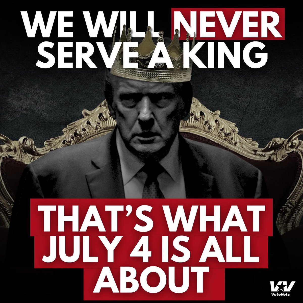 We did not take an oath to a king.
We did not take an oath to a wannabe dictator.
We swore to defend the Constitution of the United States.

We served our nation — not one man.

Republicans in Congress would do well to remember their oath, too.
