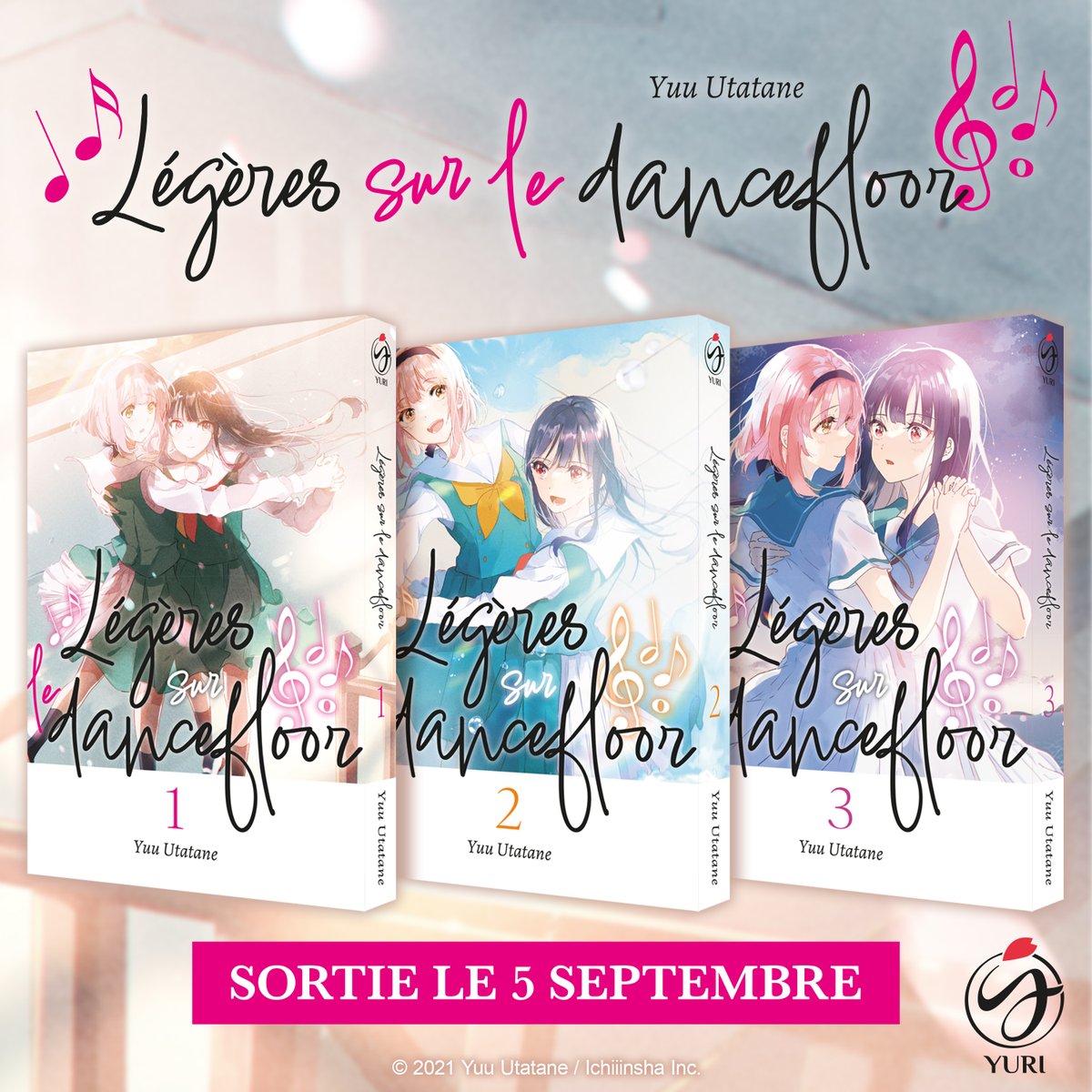 MeianFR's tweet photo. [ ANNONCE ] Quand la danse de salon devient révélatrice 💃
Kiki rêve de danser le rôle féminin malgré sa grande taille. Quand sa partenaire la quitte, la frêle Michiru entre en scène… et lui propose d’être sa leader !

Légères sur le dancefloor • le 5/9 & avant-première @japanexpo ✨