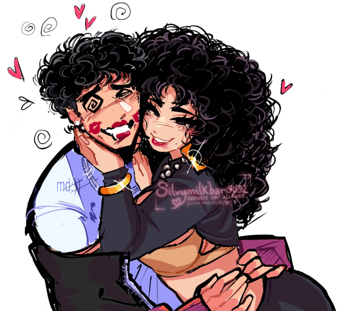 silvymilkbar's tweet image. magma art collab with @dmdmdmdmdmdmdd i loev these two @Cxasanova #fnfbaddies #fnf #fridaynightfunkin #baddiesfnf #fnfcasanova #fnfjasmine
