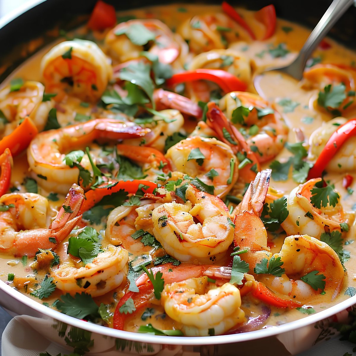 🥥🍛 Indulge in the rich and Savory Coconut Curry Shrimp and Cod! 🍤✨