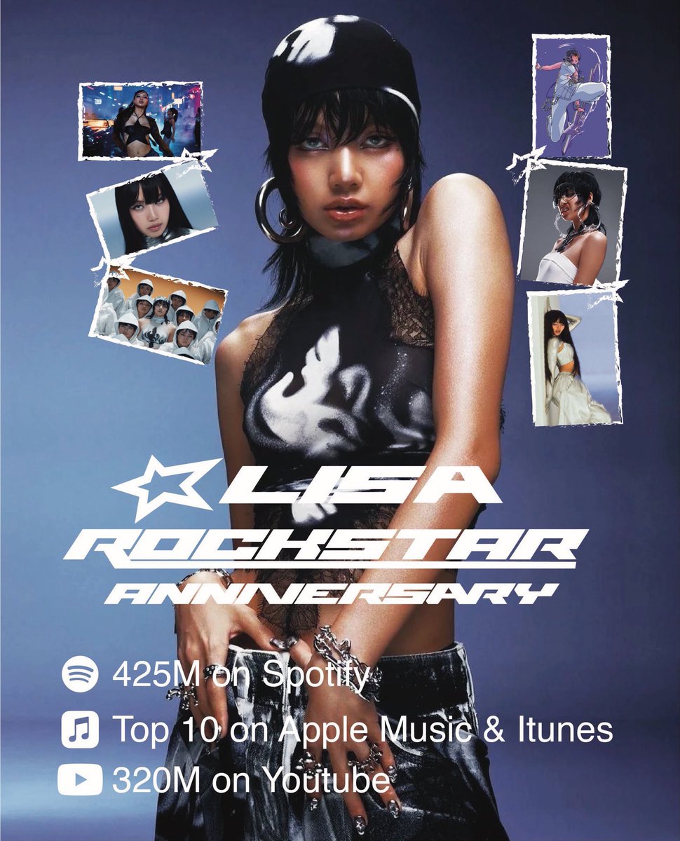 ☆ ROCKSTAR ANNIVERSARY WEEK has officially began! Come and join us in a week-long celebration with activities for our #LISA from June 22-28!

📣 DAY 1: Kick-Off + Rockstar Bingo

Start with your mini challenge bingo!
Must complete 5 Rockstar tasks:
✔ Watch the MV 10x
✔ Stream