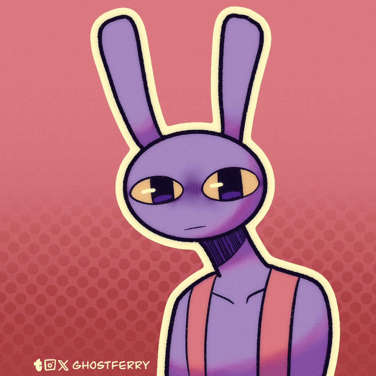 ghostferry_'s tweet image. I like it when his eyes get like this #TheAmazingDigitalCircus