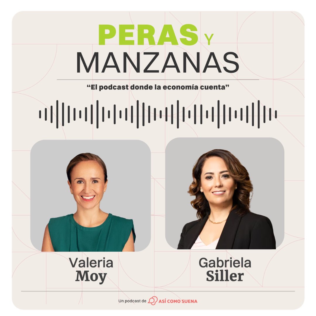 IMCO (@imcomx) on Twitter photo 🎙️ En este episodio de 🍐🍎 #PerasYManzanas, <a href="/ValeriaMoy/">Valeria Moy</a> y <a href="/GabySillerP/">Gabriela Siller Pagaza</a> analizan cuál es la diferencia entre déficit y deuda, dos conceptos clave de las finanzas públicas. 🎧 No te lo pierdas: bit.ly/4jZfjF6 🎙️ En este episodio de 🍐🍎 #PerasYManzanas, <a href="/ValeriaMoy/">Valeria Moy</a> y <a href="/GabySillerP/">Gabriela Siller Pagaza</a> analizan cuál es la diferencia entre déficit y deuda, dos conceptos clave de las finanzas públicas. 🎧 No te lo pierdas: bit.ly/4jZfjF6