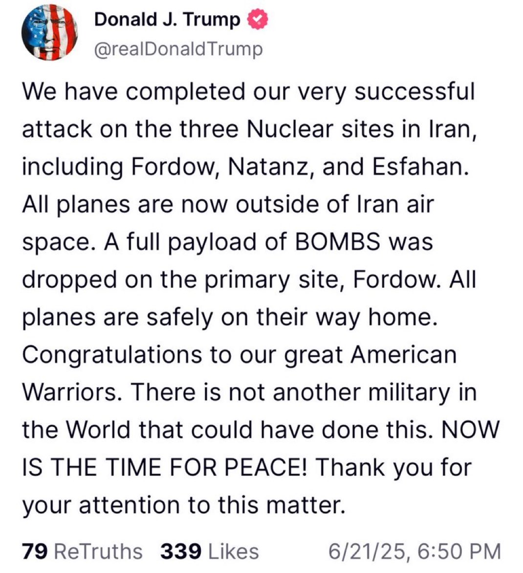 We just entered the war. 

I can say that I barely scroll X anymore. I get on to see if anything major happened, and then I log off. 

Why? 

Because I know Jesus. I know we are going home soon, and nothing else matters. 

I know we are in the end times, and what is playing out