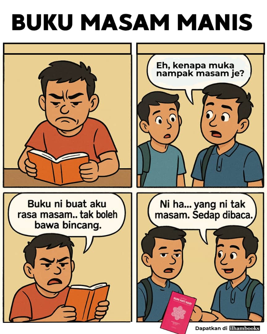 ilhambooks's tweet photo. Ini ke isu yang masam-masam tu?

Tak apa, kami ada yang manis-manis sebagai ubat. https://t.co/ZlEgZ7wtXY