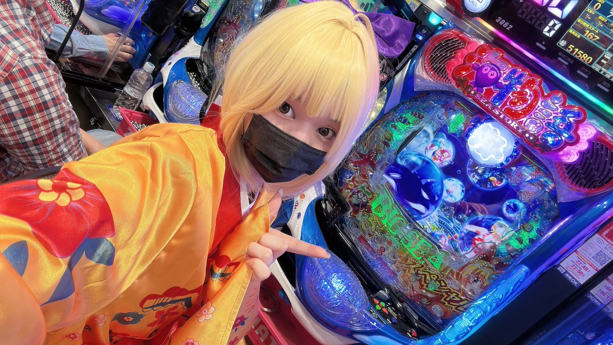 みなとの実践機種はもちろん海物語🌊

本物のまりんちゃん対決してくる！！！笑
多分目立つ位置いるのでお気軽にお声がけくださいねーっっ

#ハイパージアス立川 店　#PR