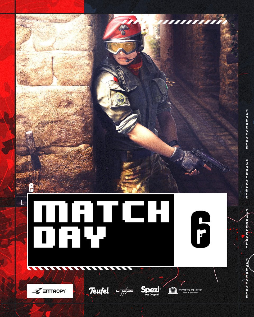 Nachdem wir gestern schnell ausgeschieden sind, soll es heute im zweiten <a href="/R6esportsEU/">Rainbow Six Esports Europe</a> Central Combine Qualifier besser werden! 🌟

🆚 TBA 
🕖 13:00 | Best-of 1 | Single Elimination
Line-up: 
<a href="/Froxxy4/">Fr0xXy</a>
<a href="/D7_r6s/">D7</a>
<a href="/ShugiiR6/">Shugii</a>
<a href="/chichir6s/">Marviin</a>
<a href="/O_____Pat_____O/">O_____Pat_____O</a> Sub 

#unbreakable
