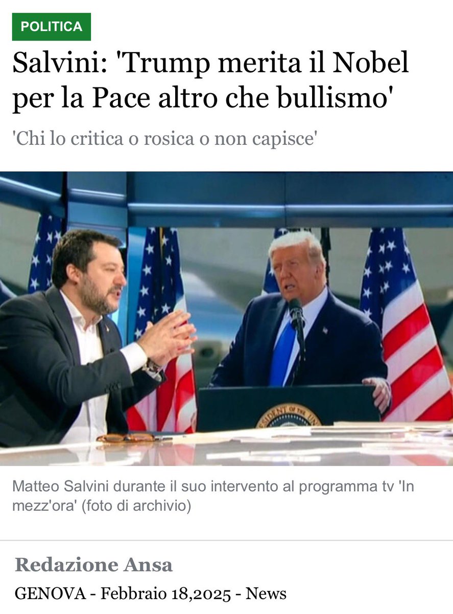 Preveggente e portafortuna,come sempre #Salvini #Trump #guerra #Usa #Iran #NuclearWar