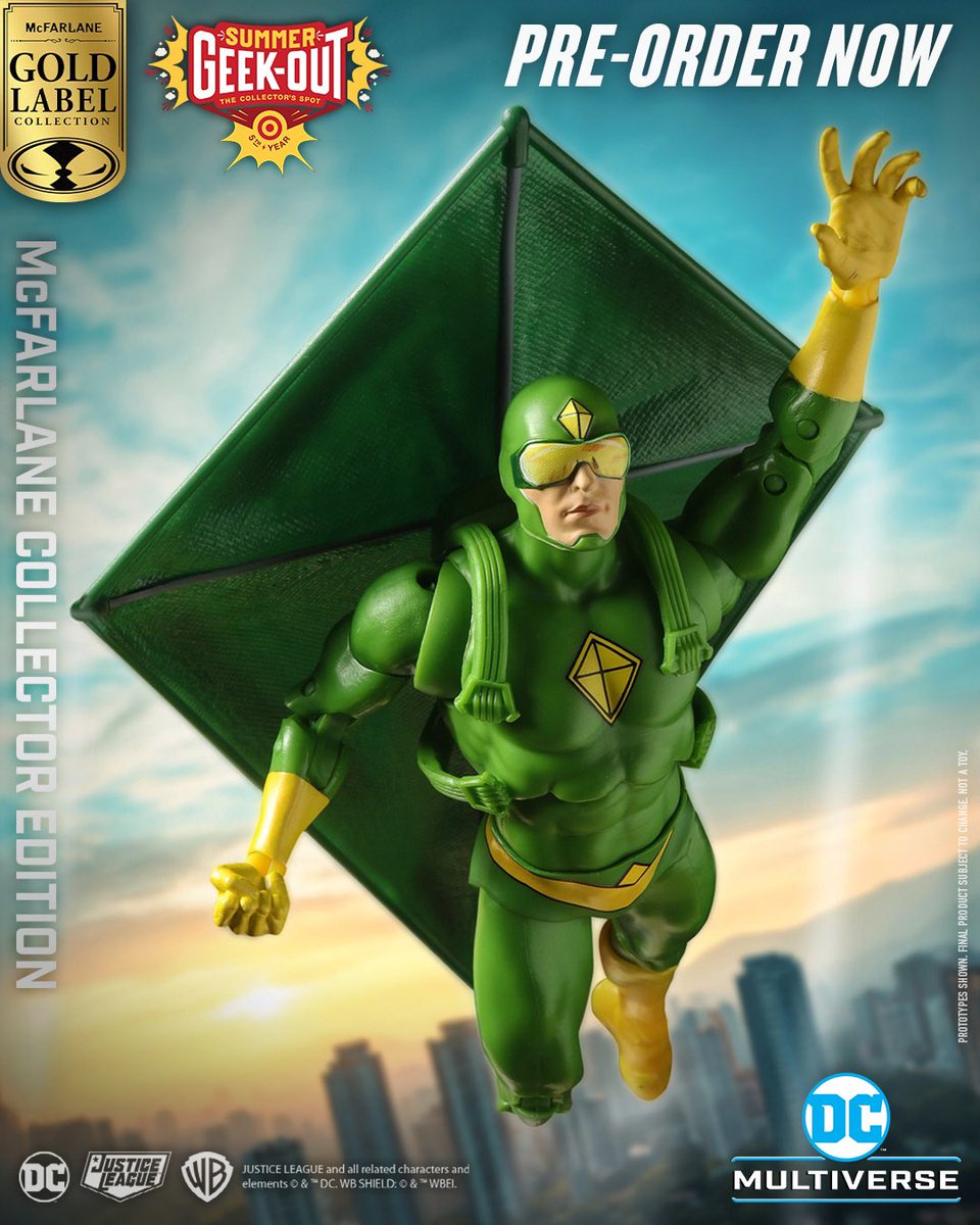 SuperheroTVcom's tweet image. #KiteMan #McFarlaneToys