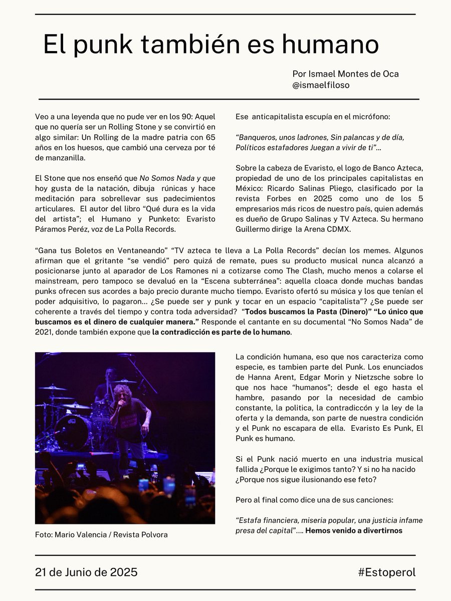 Y tú… ¿qué opinas ?