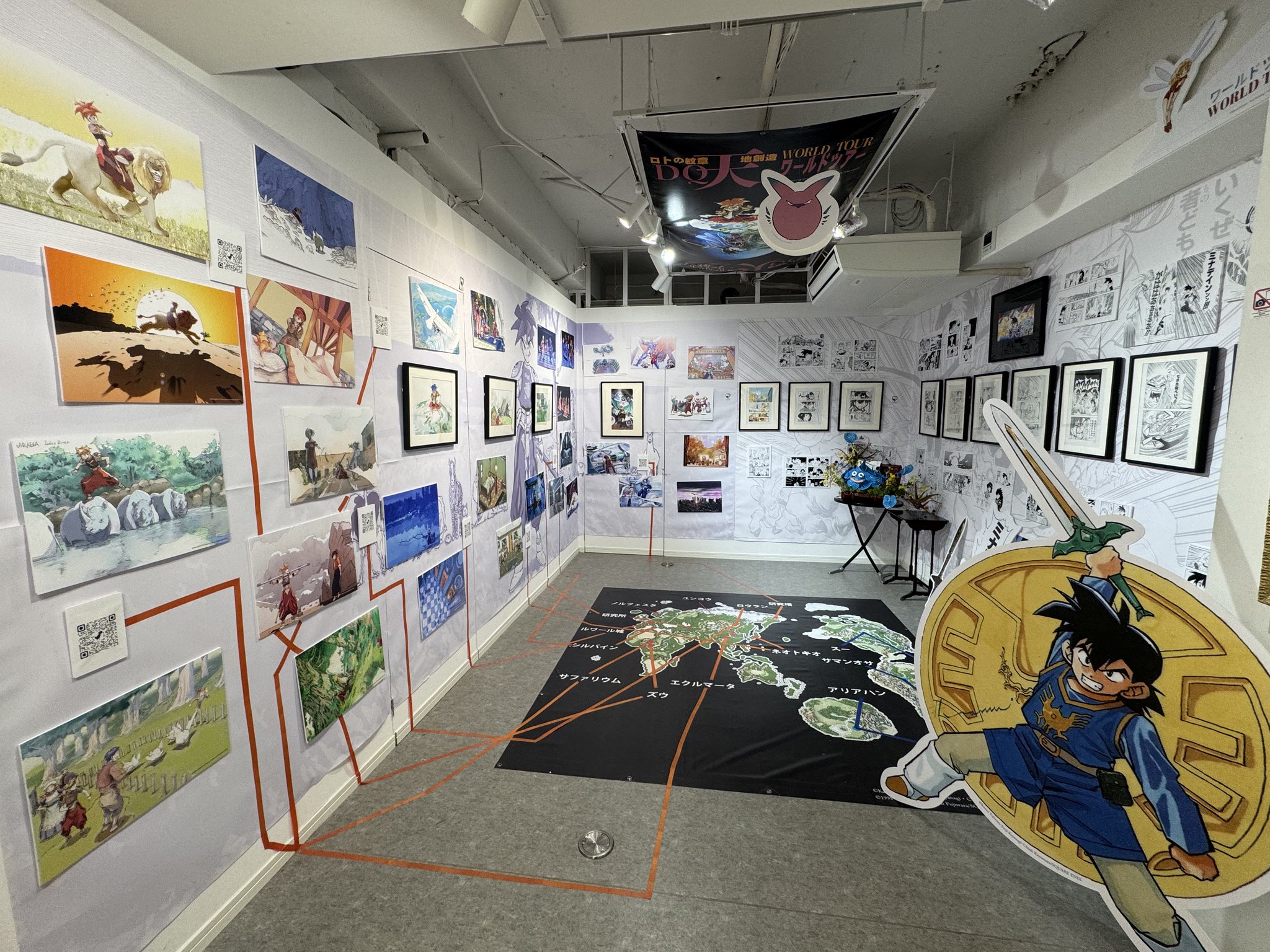 藤原カムイ展 ４５周年記念 ドラゴンクエスト列伝 ロトの紋章　天地創造 ＤＱ 藤原カムイ画業45周年記念「『ドラゴンクエスト列伝 ロトの