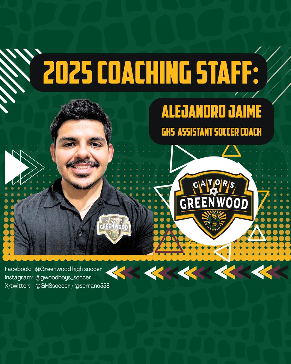 serrano558's tweet photo. Meet your 2025 Greenwood Boys Soccer coaches!!! @GwoodHS @DrakesCreekMS https://t.co/o1WYIGCGlf