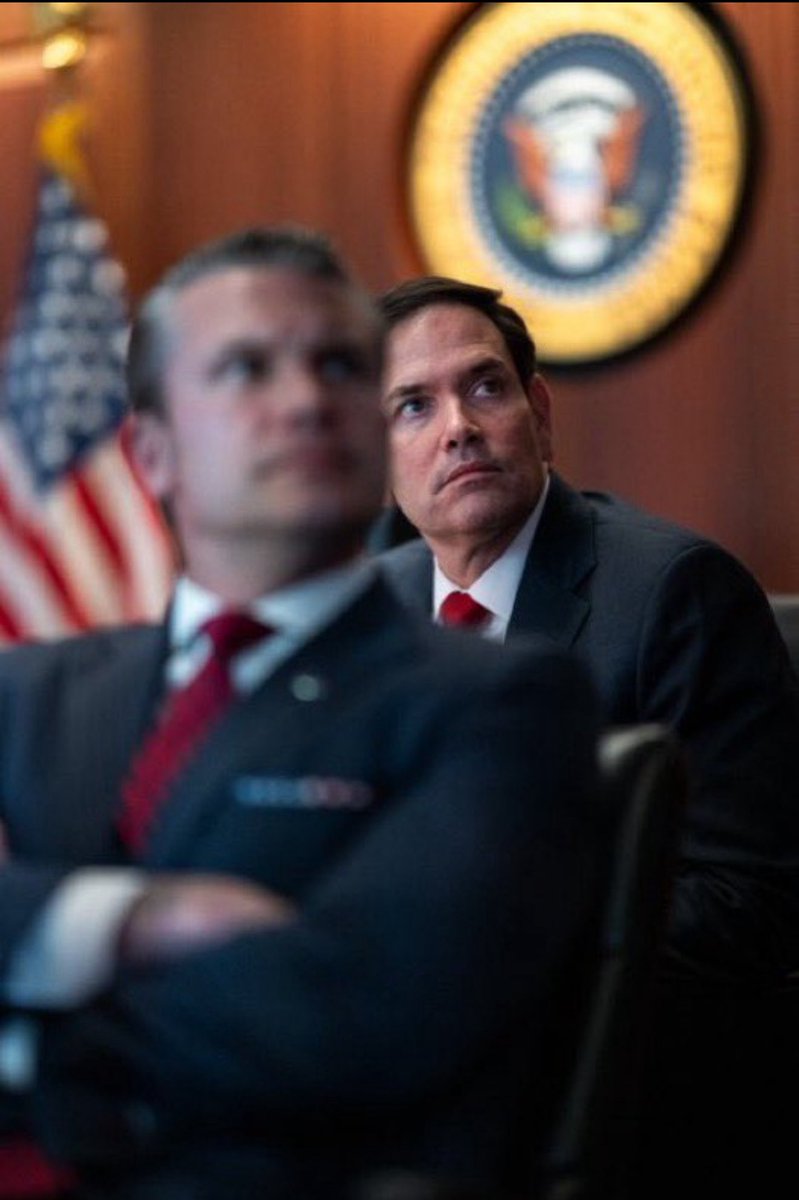 nicksortor's tweet image. 🚨 #BREAKING: The White House has released photos from the Situation Room as the strikes on Iran were unfolding

🇺🇸