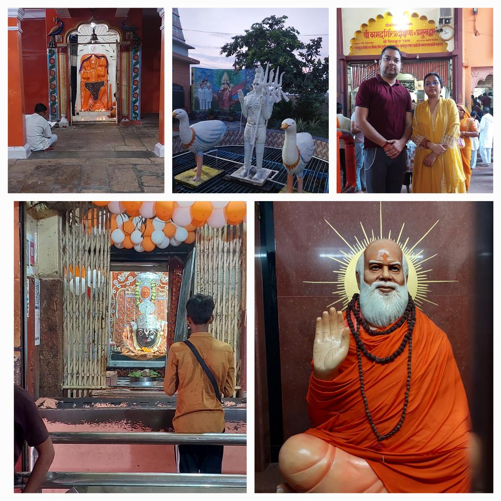 After joining in Chitrakoot, had the divine opportunity to visit Kamtanath Maharaj, Sankatmochan Mandir, Ram Ghat, and perform the parikrama of Kamadgiri. Such moments of devotion cleanse the mind and center the soul. 
#Chitrakoot
<a href="/rruchishukla/">Ruchi Shukla</a> <a href="/SiddarthMittal5/">Bawla balak</a>