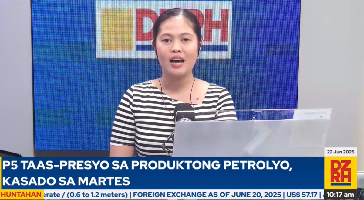 Makipag-#Huntahan na sa Perlas ng Radyo Weena Pearl Jesoro sa DZRH, Una sa Pilipinas, Una sa Pilipino! 

WATCH: facebook.com/share/v/18qZtp…