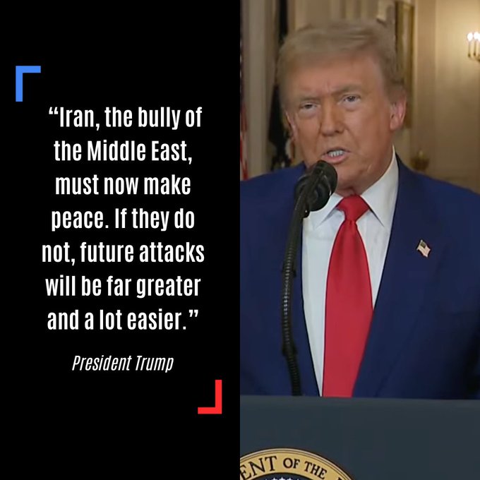U.S. Secretary of Defense Pete Hegseth, and Chairman of the Joint Chiefs of Staff General Dan Caine will hold their first ever press conference at the Pentagon tomorrow at 8:00am Eastern, to discuss tonight’s strikes against nuclear facilities inside Iran.
