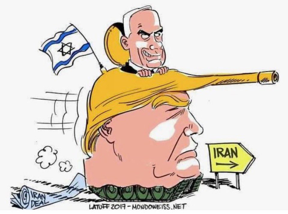 What a perfect animation to describe current events!!!
#Iran #WWIII