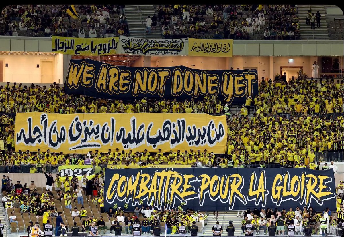 مسألة كرسي #الاتحاد (غالي) أصبحت في هذا التوقيت بالذات أسطوانة مشروخة كانت تنطلي على المتعاطفين من الاتحاديين في وقتٍ سابق أملاً بوجود رئيس يستطيع الدعم أو جلب داعمين يحققون التطلعات وفشلت في أوقات كثيرة ، أما الآن وفي زمن الاستحواذ والدعم الكبير من الدولة حفظها الله لكل الأندية