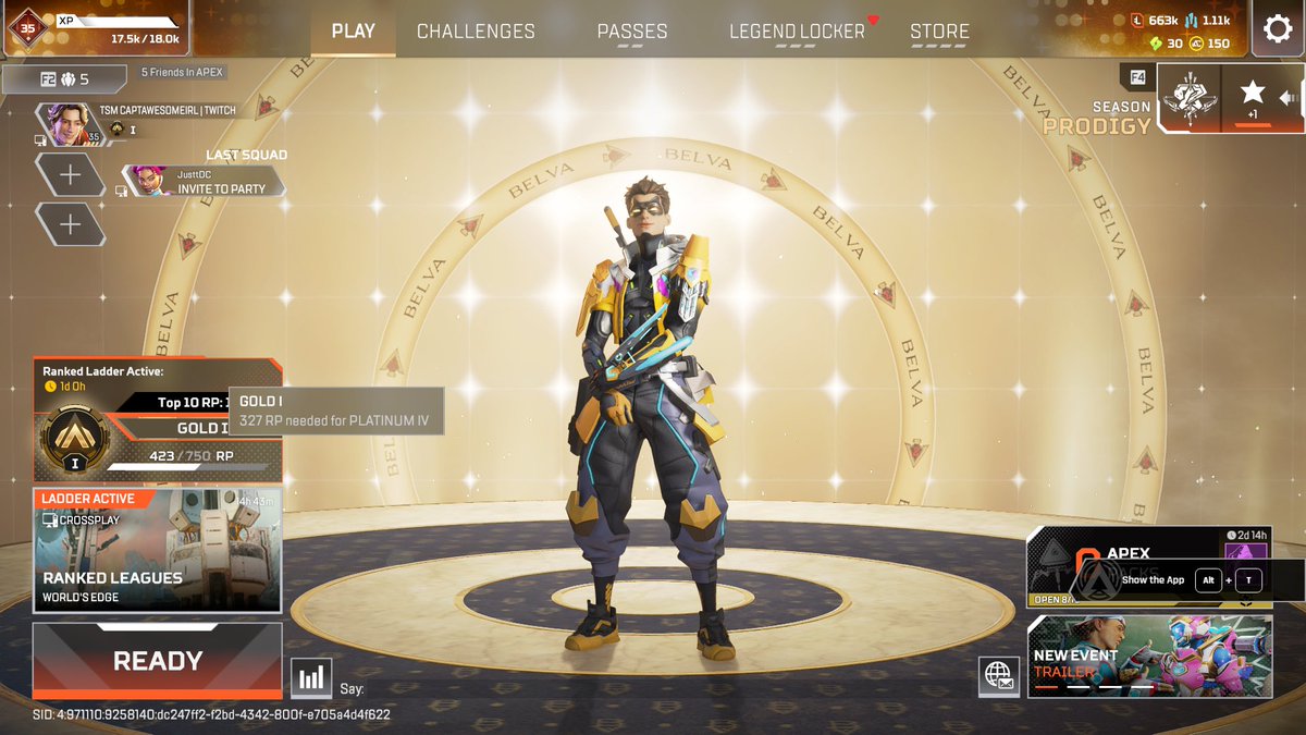 i am so close to plat on pc!! hoping to get b4 tuesday!