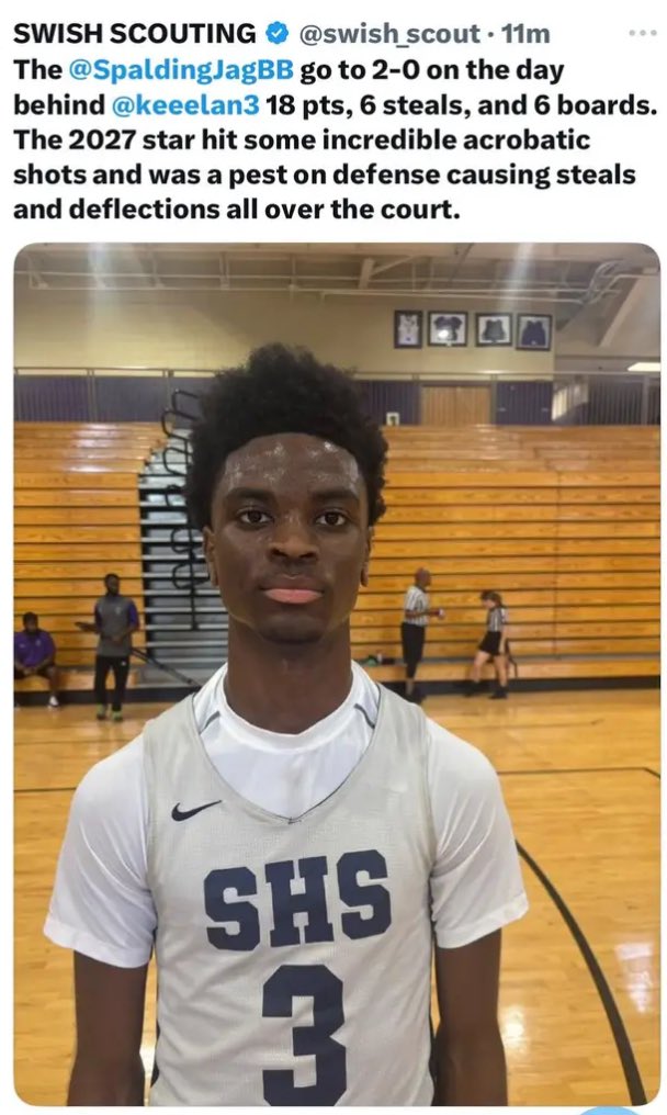 GGE_Basketball (@ggrasshoppers) on Twitter photo Griffin Grasshoppers Elite Keelan Day 6’3 Combo Guard Spalding HS 2027 putting in work this summer after bouncing back from last season injury. He’s playing as if he’s never skipped a beat. College Coaches check him out!
<a href="/KyleSandy355/">Kyle Sandy</a> <a href="/OntheRadarHoops/">Shun Williams</a> <a href="/BTS_Report/">Baseline To Sideline(Ωψφ)</a> <a href="/hoop_connect/">Hoop Connect</a> Griffin Grasshoppers Elite Keelan Day 6’3 Combo Guard Spalding HS 2027 putting in work this summer after bouncing back from last season injury. He’s playing as if he’s never skipped a beat. College Coaches check him out!
<a href="/KyleSandy355/">Kyle Sandy</a> <a href="/OntheRadarHoops/">Shun Williams</a> <a href="/BTS_Report/">Baseline To Sideline(Ωψφ)</a> <a href="/hoop_connect/">Hoop Connect</a>