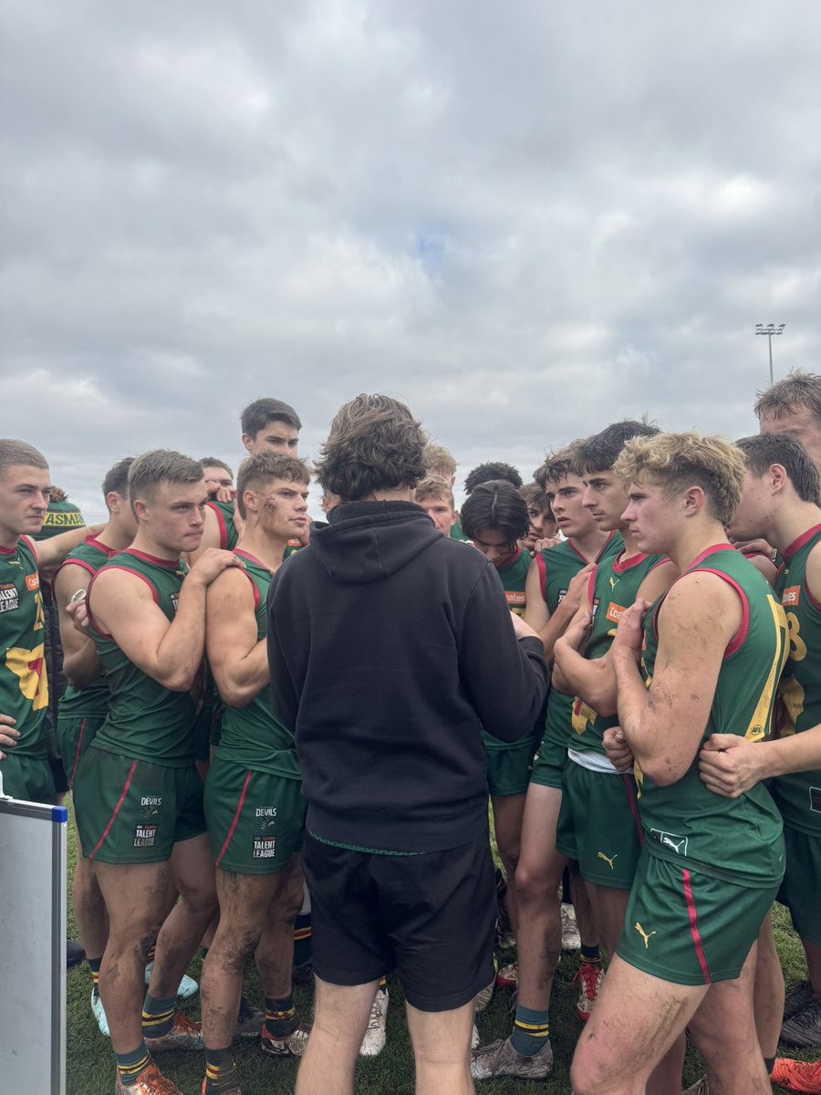 THREE QUARTER TIME | Sandringham got on top of us in every metric that term. We need to reset going into the last.

Jasper Hay was a positive that quarter, working hard up and down the ground in the ruck.

TASMANIA 9.4.58 v SANDRINGHAM 4.11.35