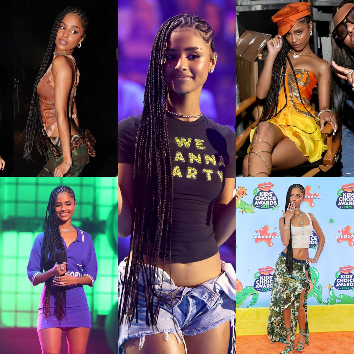 TYLA CHANGED HER LOOK 5 TIMES TONIGHT