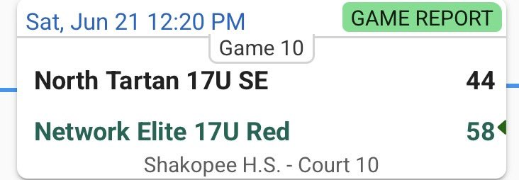 NT_2026_SE's tweet photo. Played 2 tough games today!  One more tomorrow.  Love this team, they never give up and play hard the whole game! @AubrieKlug22 @Lauren_Hust @JessicaFisher30 @Delilah_Benj @BrettonNadia @Faith_Bonde @claire_sch63834 @jessie_stendel @happel_nadia @jason_bonde @NorthTartanSE https://t.co/c95Y2fQbqL