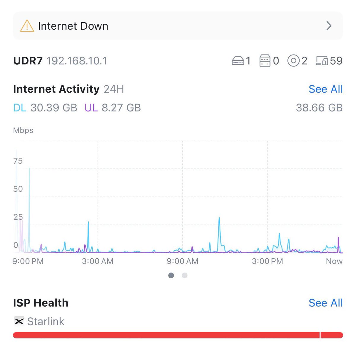 brandonbernicky's tweet image. .@teslaenergy and @Starlink kept us cool and connected despite heat indexes reaching over 100 degrees and a power & internet outage this afternoon. The ultimate luxury is not even noticing a grid outage! @elonmusk @WholeMarsBlog