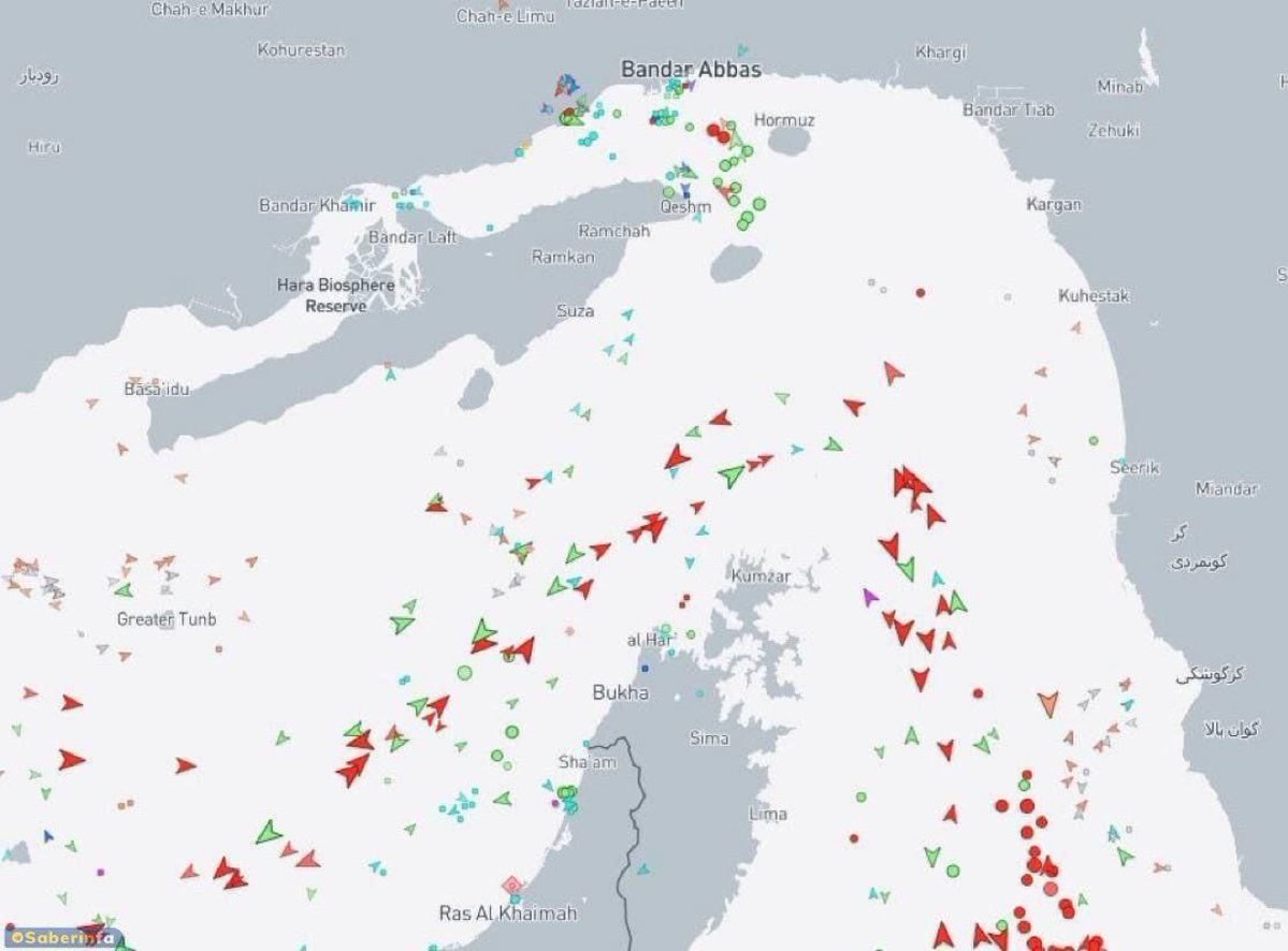 BREAKING: CURRENTLY ADOUND 50 LARGE OIL TANKERS ARE TRYING TO EXIT THE STRAIT OF HORMUZ IN ANTICIPATION OF ITS CLOSURE SOON