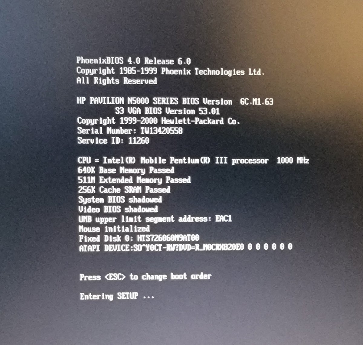 Specs of the 25-year-old machine. I recall paying around $2,200 for it. The 2nd of two like this still in my drawer.